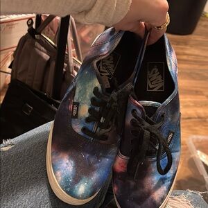 Vans Galaxy Print Sneakers